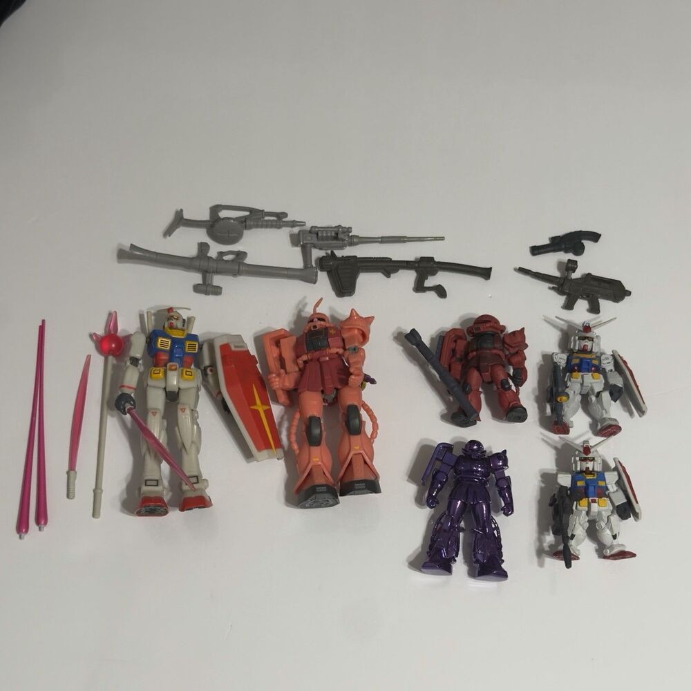 Gunpla Lot With Extra Weapons